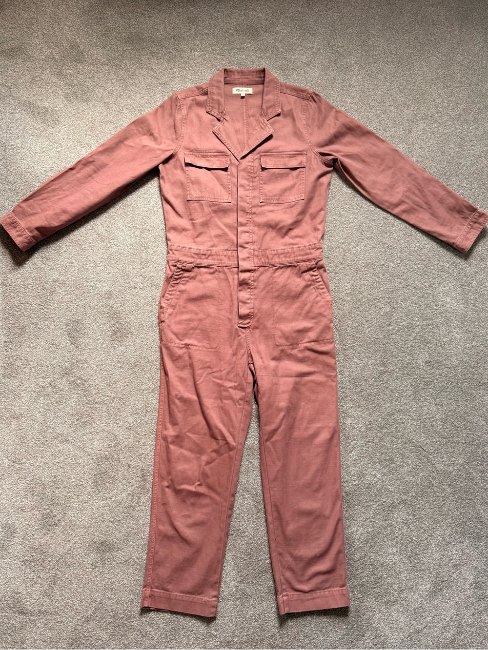 Madewell Rose Utility Jumpsuit